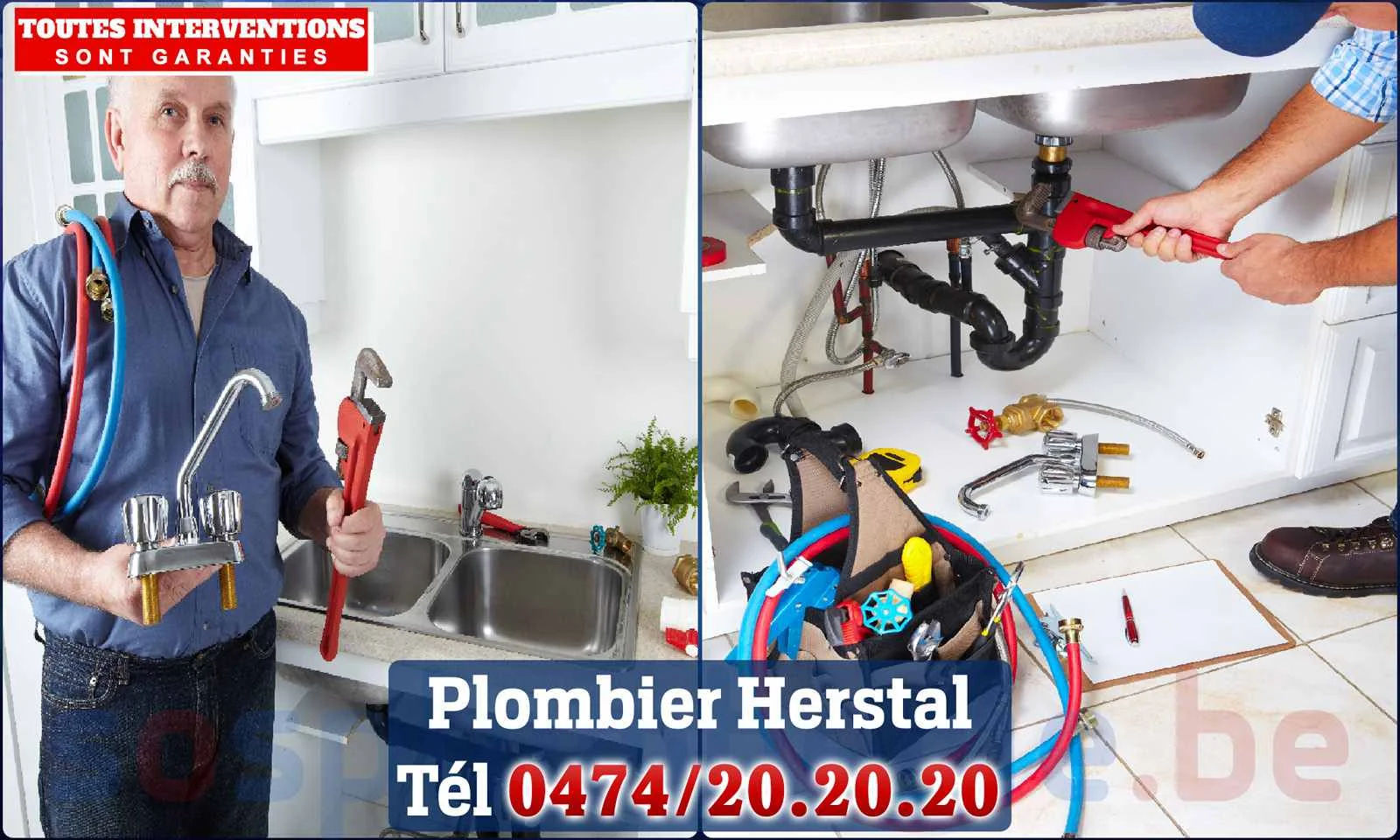 SOS Plomberie - Plombier Herstal pour installation et réparation