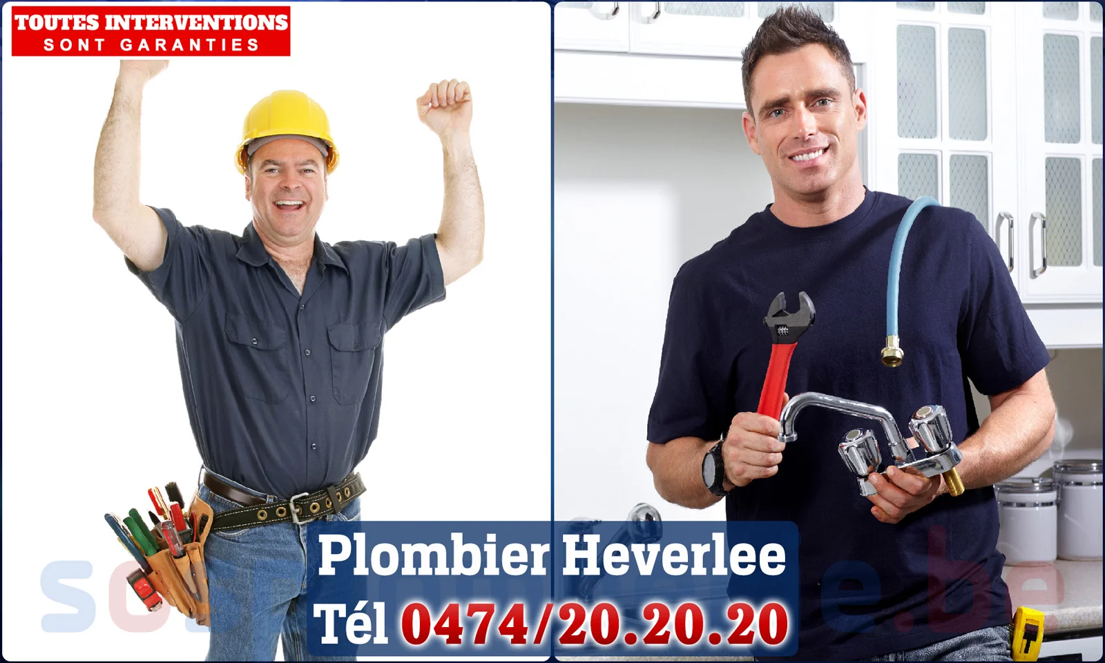 SOS Plomberie - Plombier Heverlee pour installation et
                    réparation