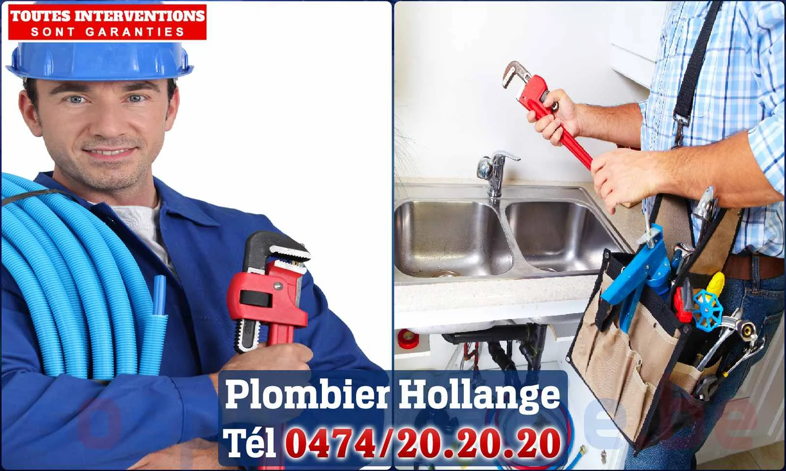 SOS Plomberie - Plombier Hollange pour installation et
                    réparation