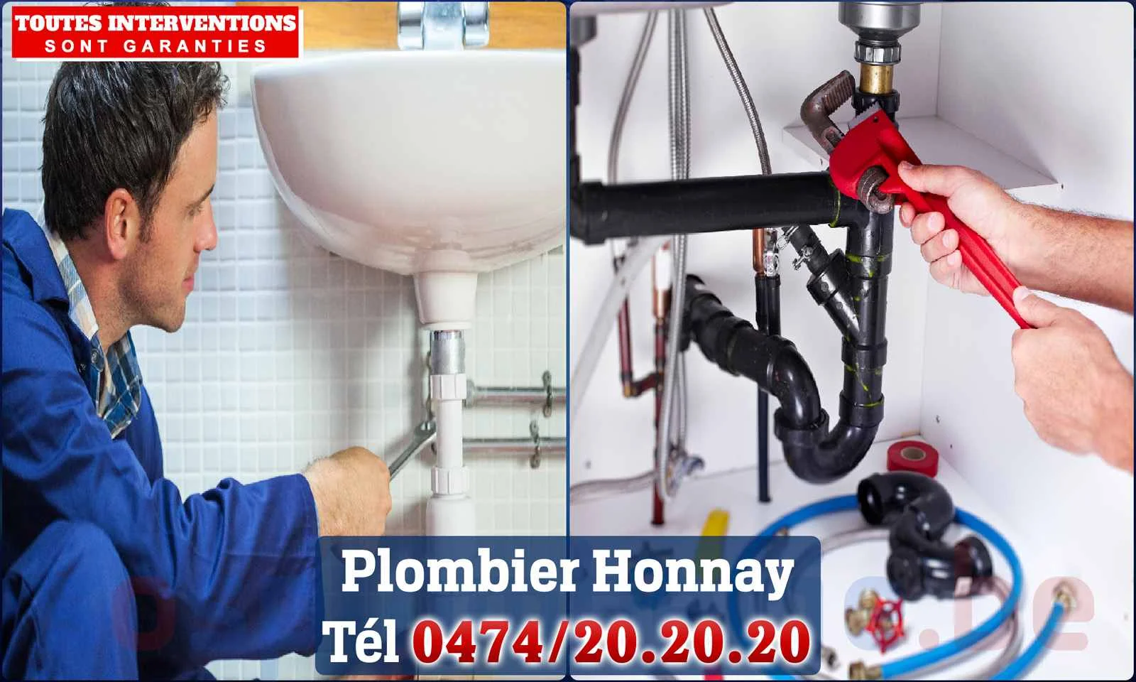 SOS Plomberie - Plombier Honnay pour installation et
                    réparation