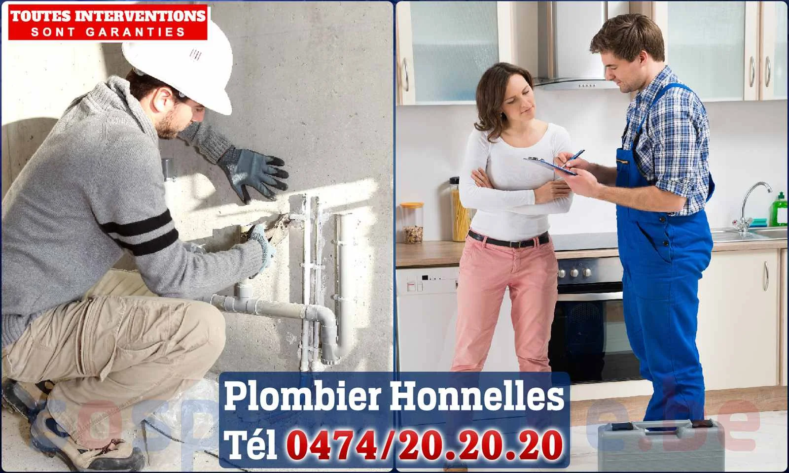 SOS Plomberie - Plombier Honnelles pour installation et réparation