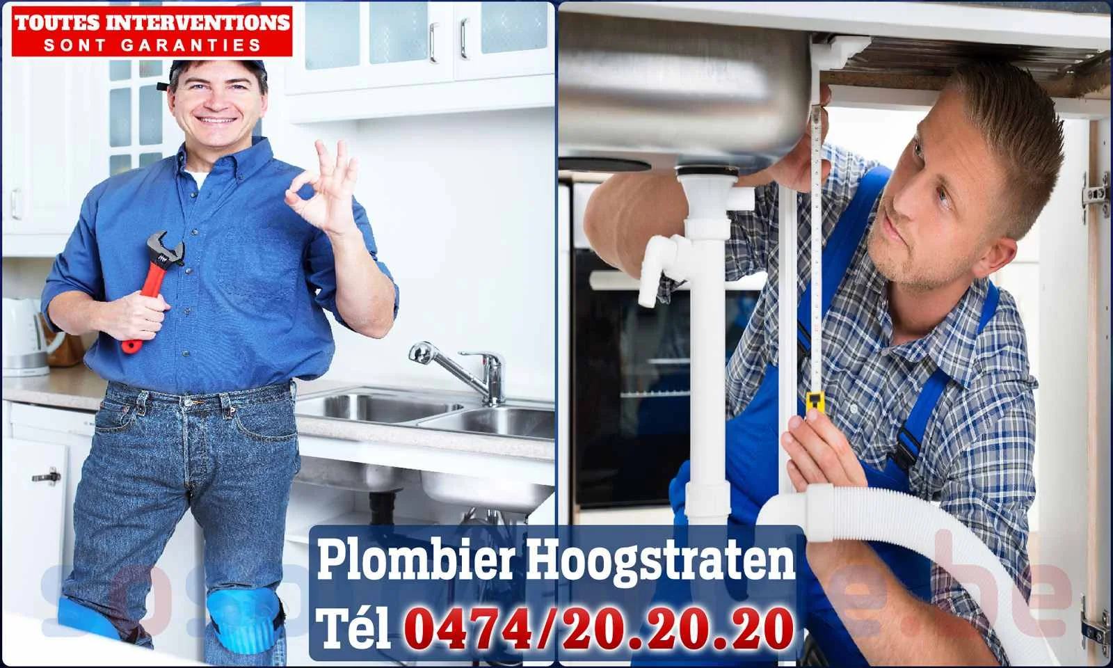 SOS Plomberie - Plombier Hoogstraten pour installation et réparation