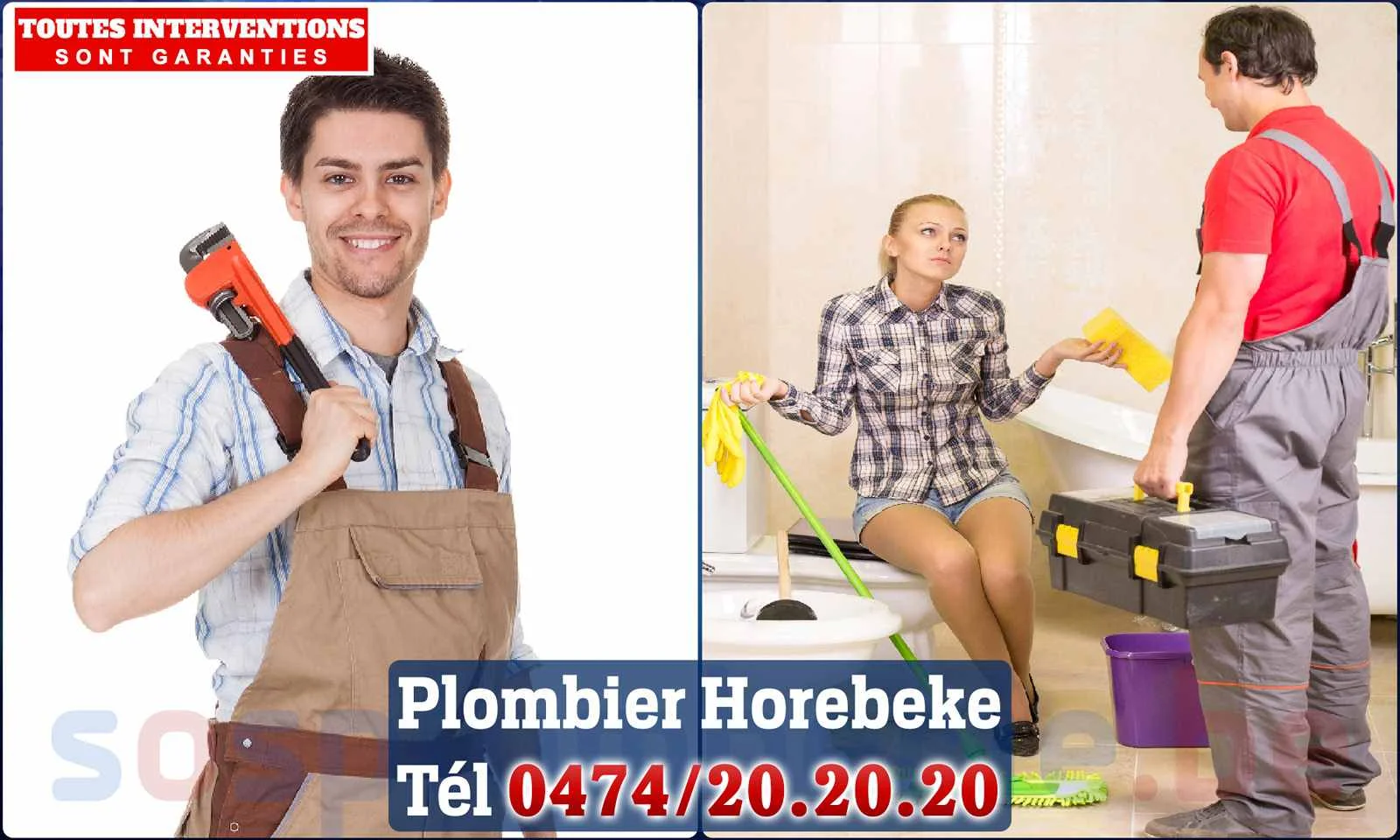 SOS Plomberie - Plombier Horebeke pour installation et réparation