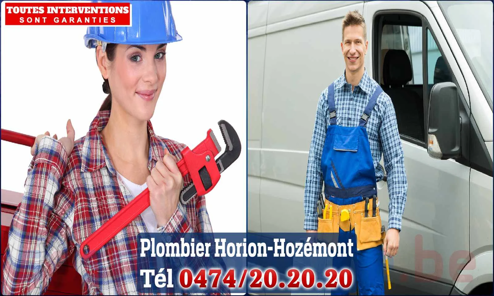 SOS Plomberie - Plombier Horion-Hozémont pour installation et
                    réparation