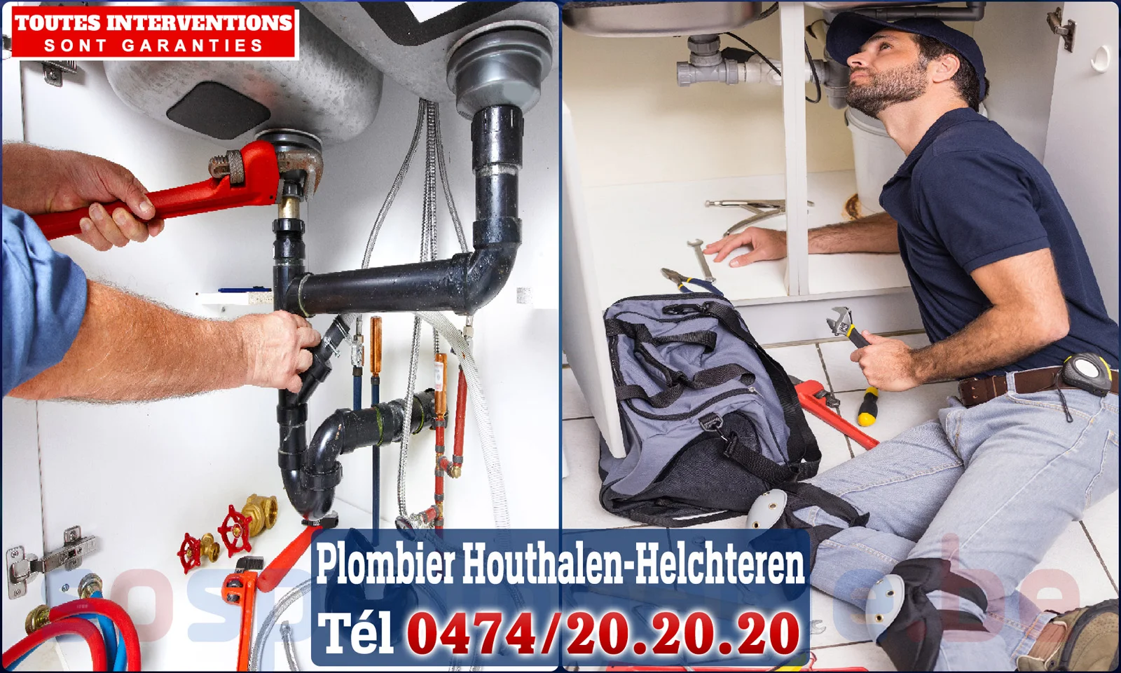 SOS Plomberie - Plombier Houthalen Helchteren pour installation et réparation