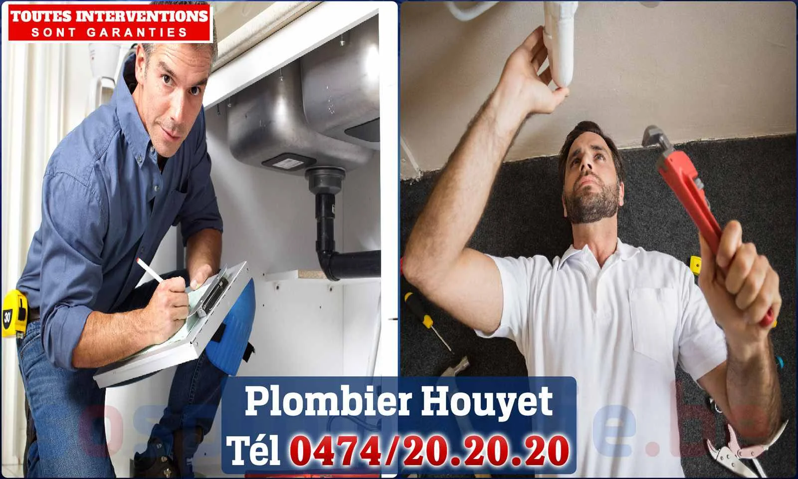 SOS Plomberie - Plombier Houyet pour installation et réparation