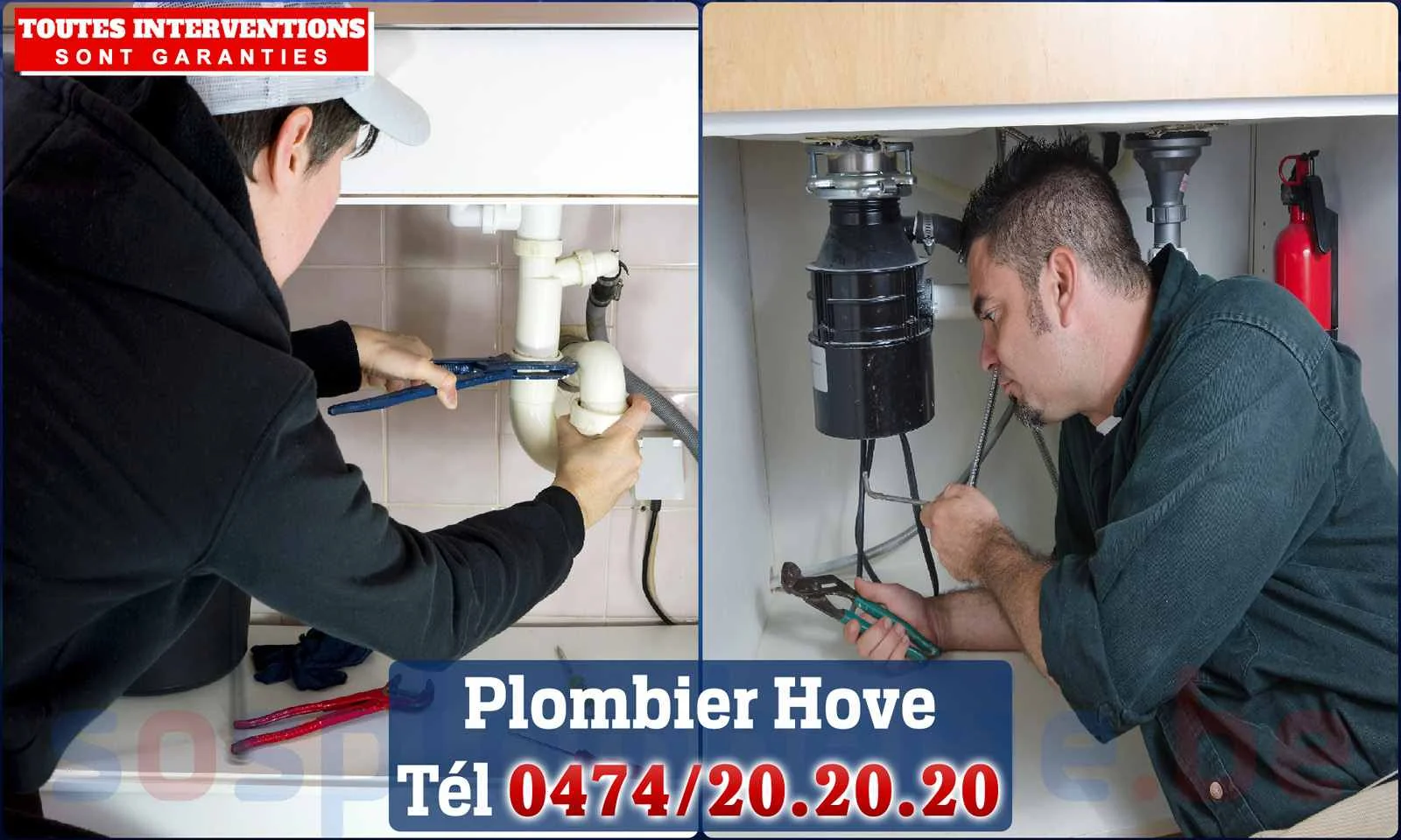 SOS Plomberie - Plombier Hove pour installation et réparation