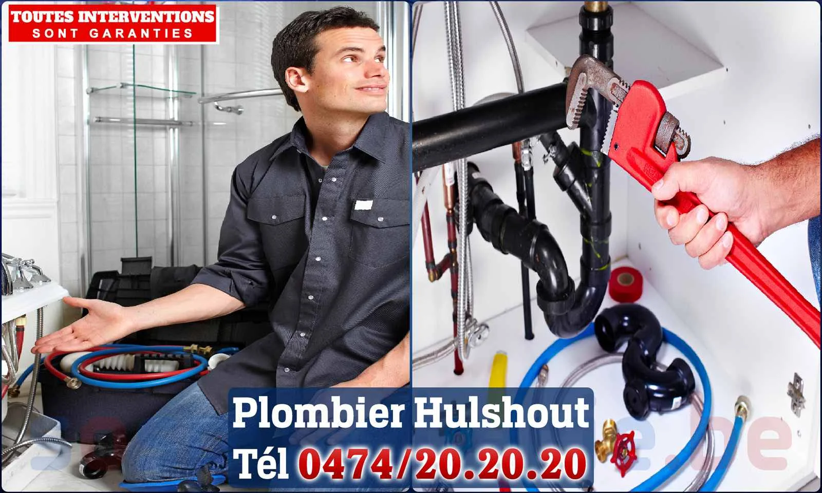 SOS Plomberie - Plombier Hulshout pour installation et réparation