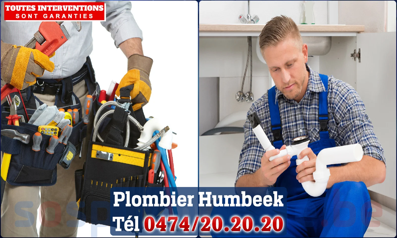 SOS Plomberie - Plombier Humbeek pour installation et
                    réparation