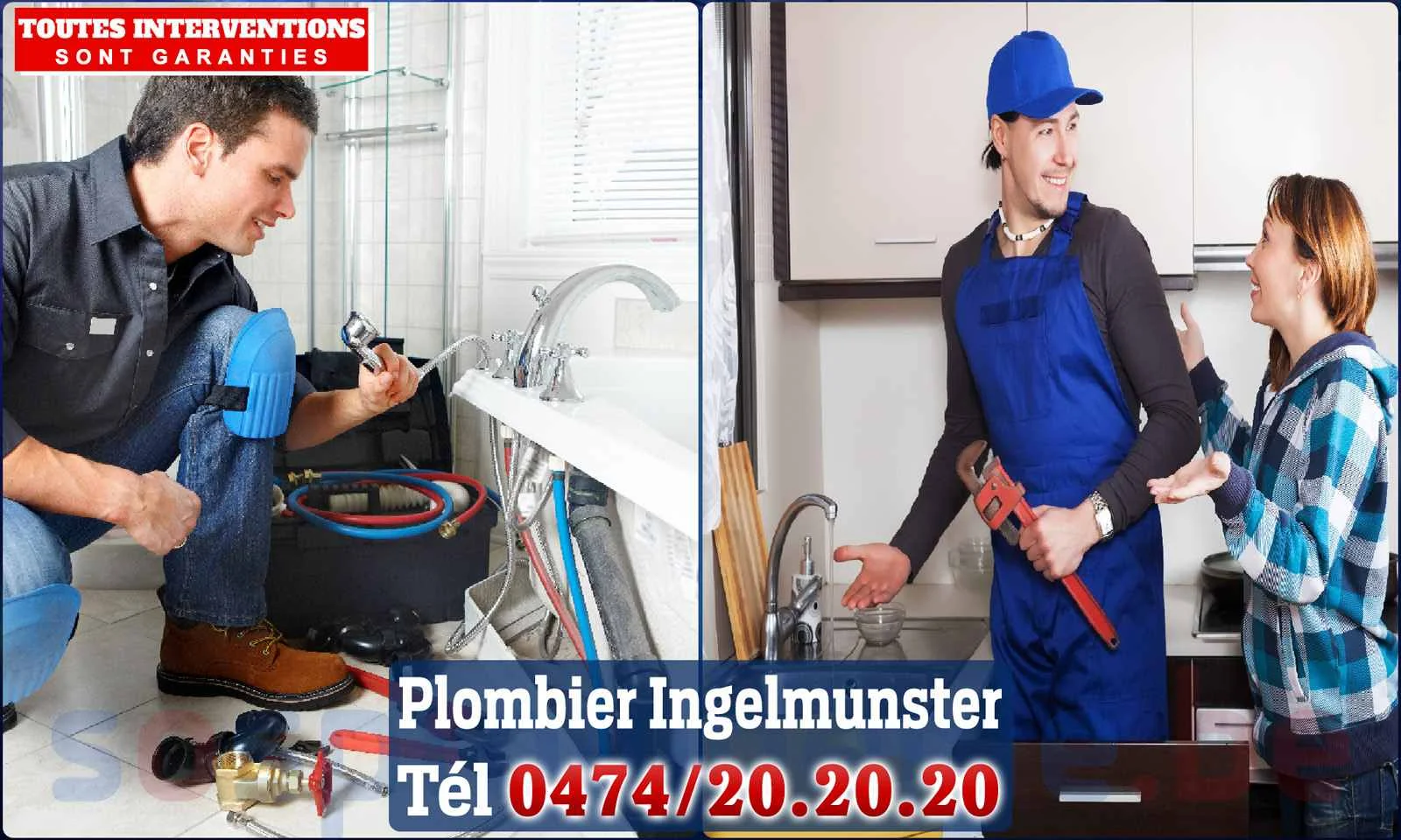SOS Plomberie - Plombier Ingelmunster pour installation et réparation