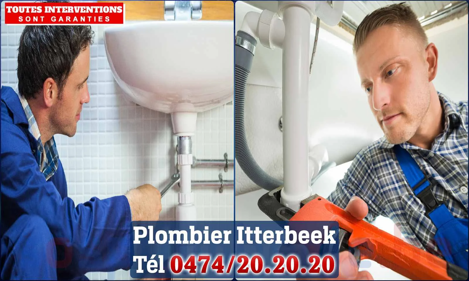 SOS Plomberie - Plombier Itterbeek pour installation et
                    réparation
