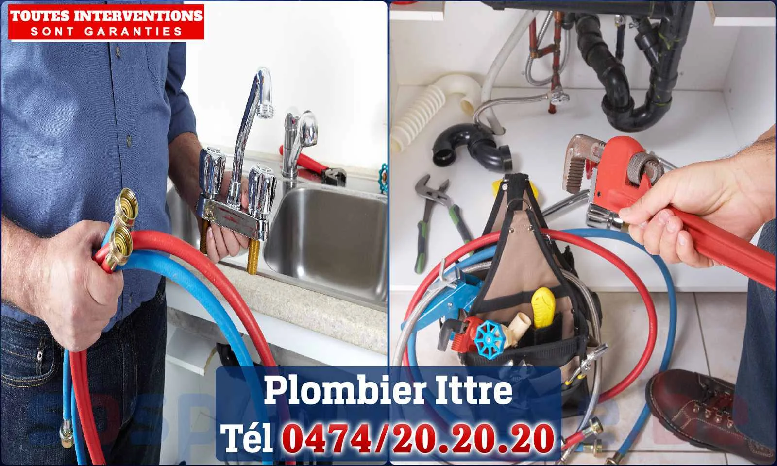 SOS Plomberie - Plombier Ittre pour installation et réparation