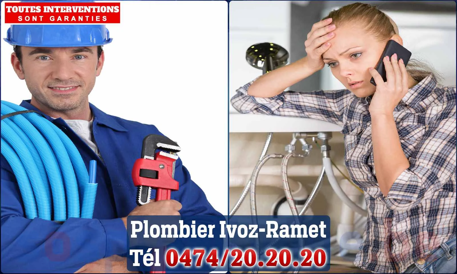 SOS Plomberie - Plombier Ivoz-Ramet pour installation et
                    réparation