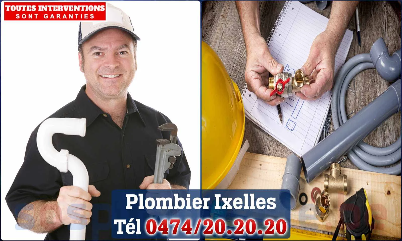 SOS Plomberie - Plombier Ixelles pour installation et réparation
