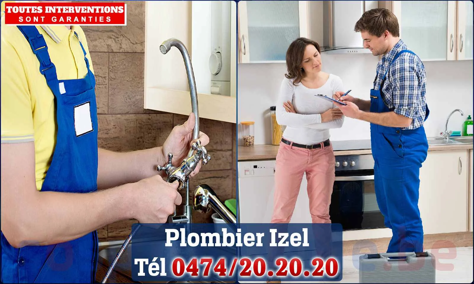 SOS Plomberie - Plombier Izel pour installation et
                    réparation