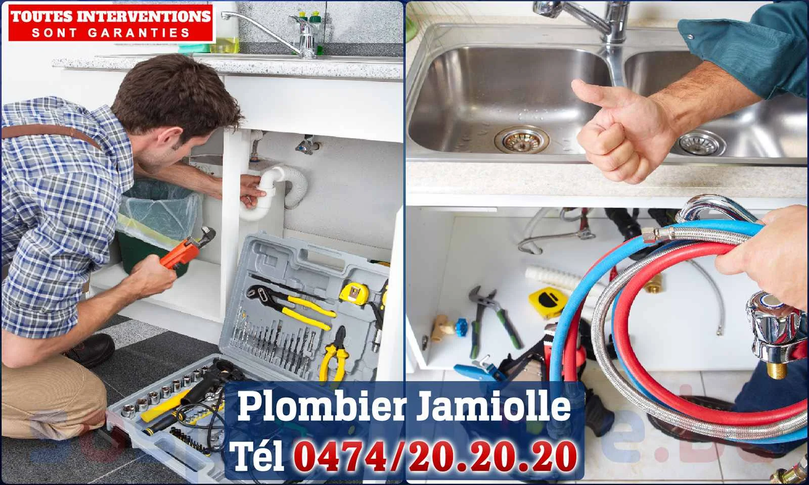 SOS Plomberie - Plombier Jamiolle pour installation et
                    réparation