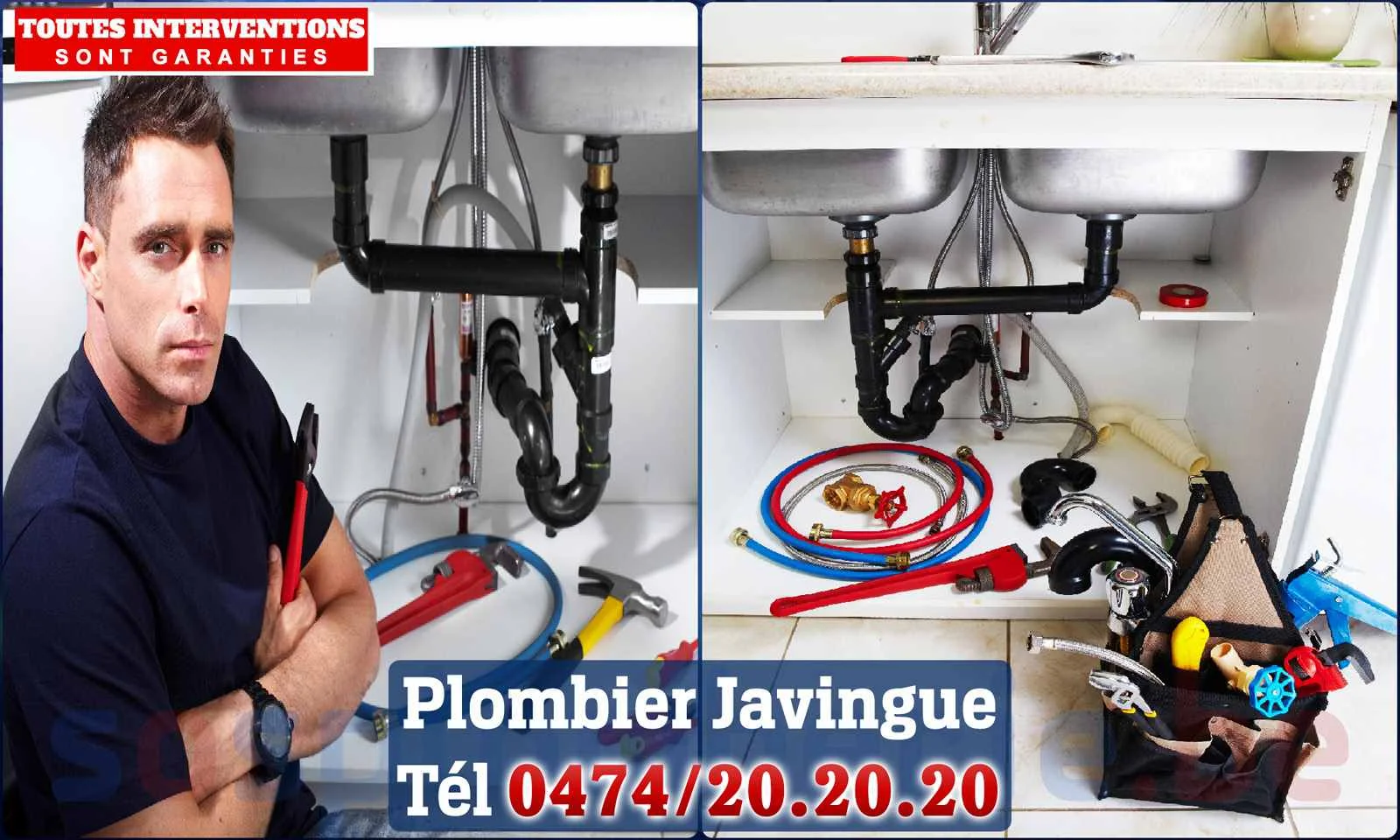 SOS Plomberie - Plombier Javingue pour installation et
                    réparation