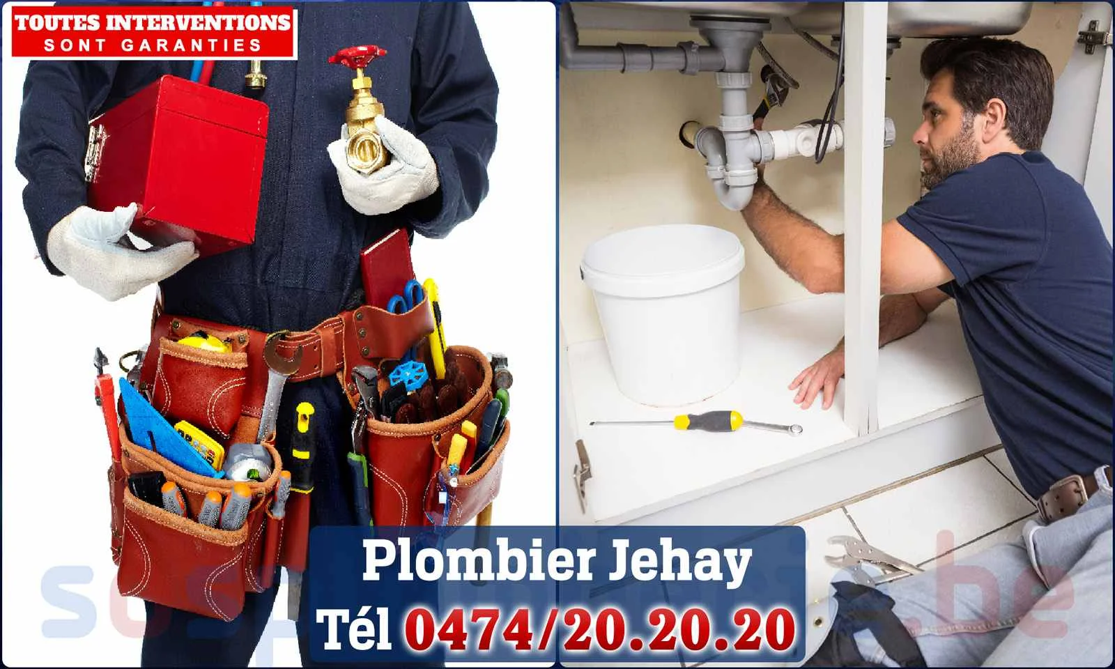 SOS Plomberie - Plombier Jehay pour installation et
                    réparation