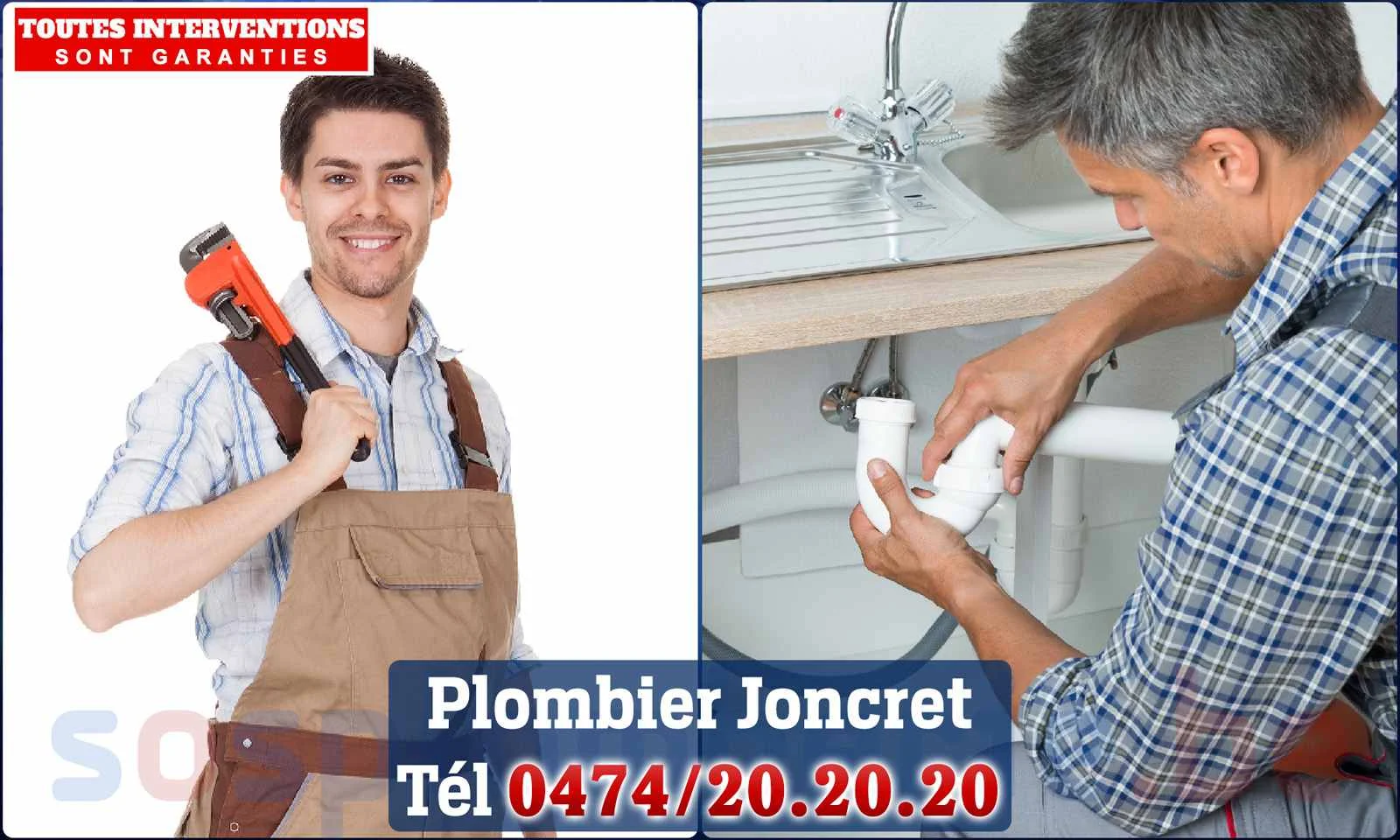 SOS Plomberie - Plombier Joncret pour installation et
                    réparation