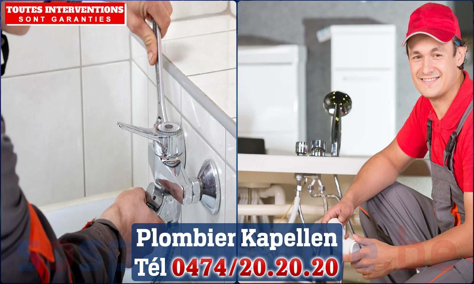 SOS Plomberie - Plombier Kapellen pour installation et réparation