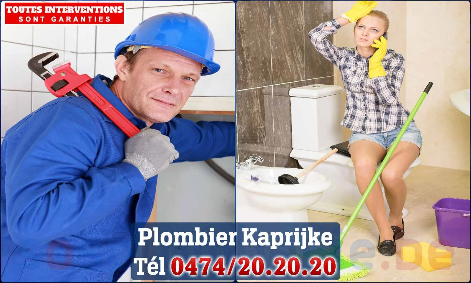 SOS Plomberie - Plombier Kaprijke pour installation et réparation
