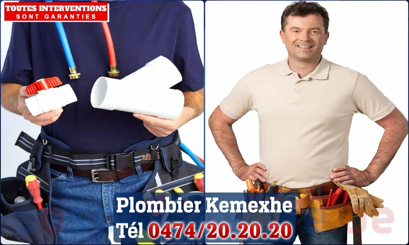 SOS Plomberie - Plombier Kemexhe pour installation et
                    réparation