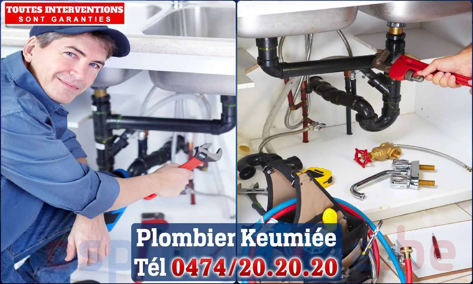 SOS Plomberie - Plombier Keumiée pour installation et
                    réparation