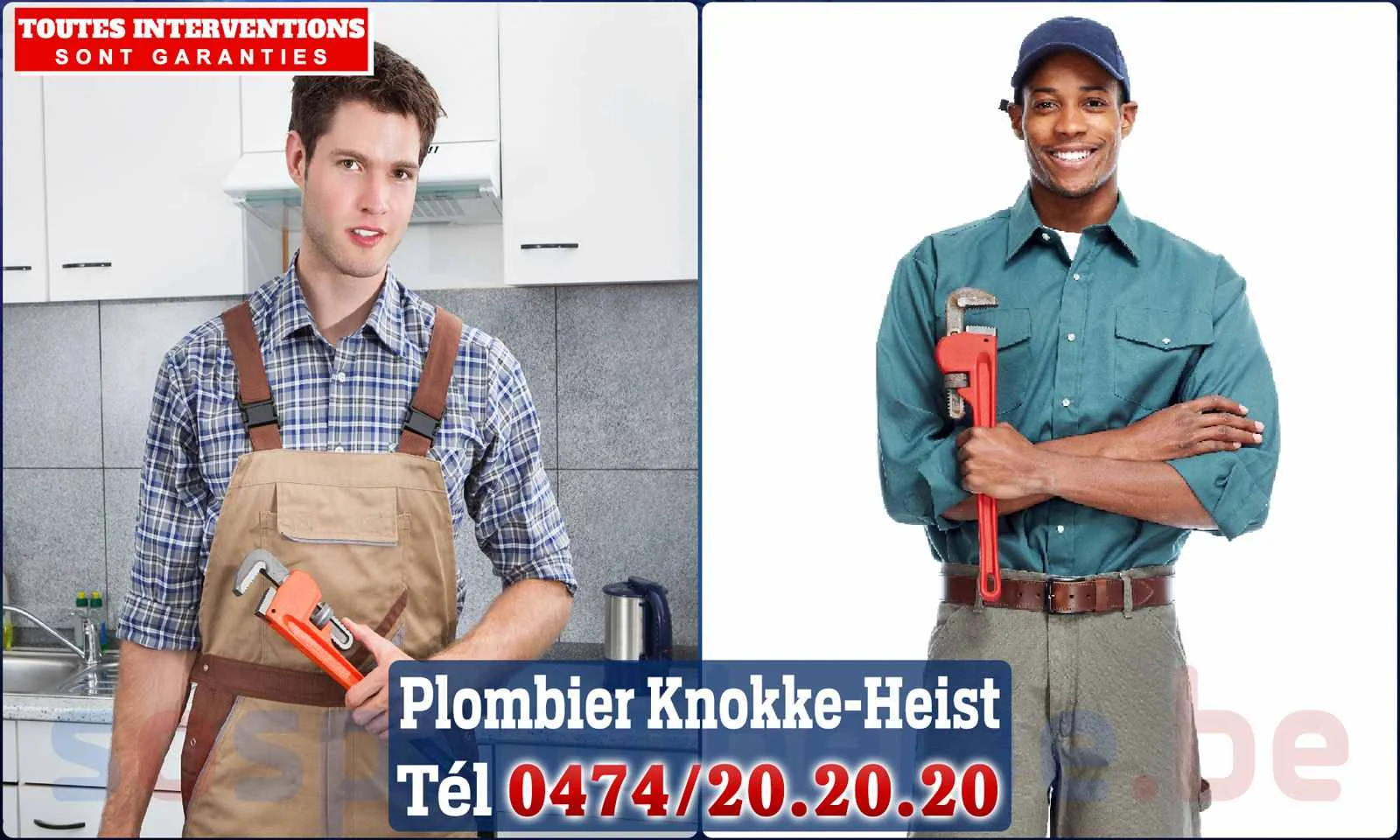 SOS Plomberie - Plombier Knokke-Heist pour installation et réparation