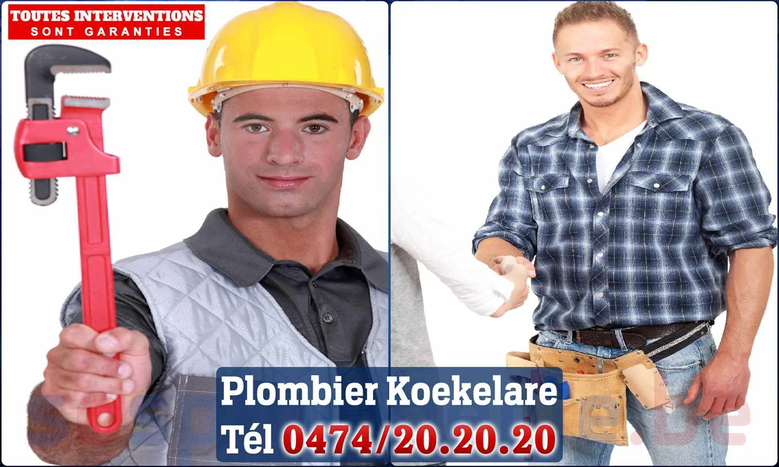 SOS Plomberie - Plombier Koekelare pour installation et réparation