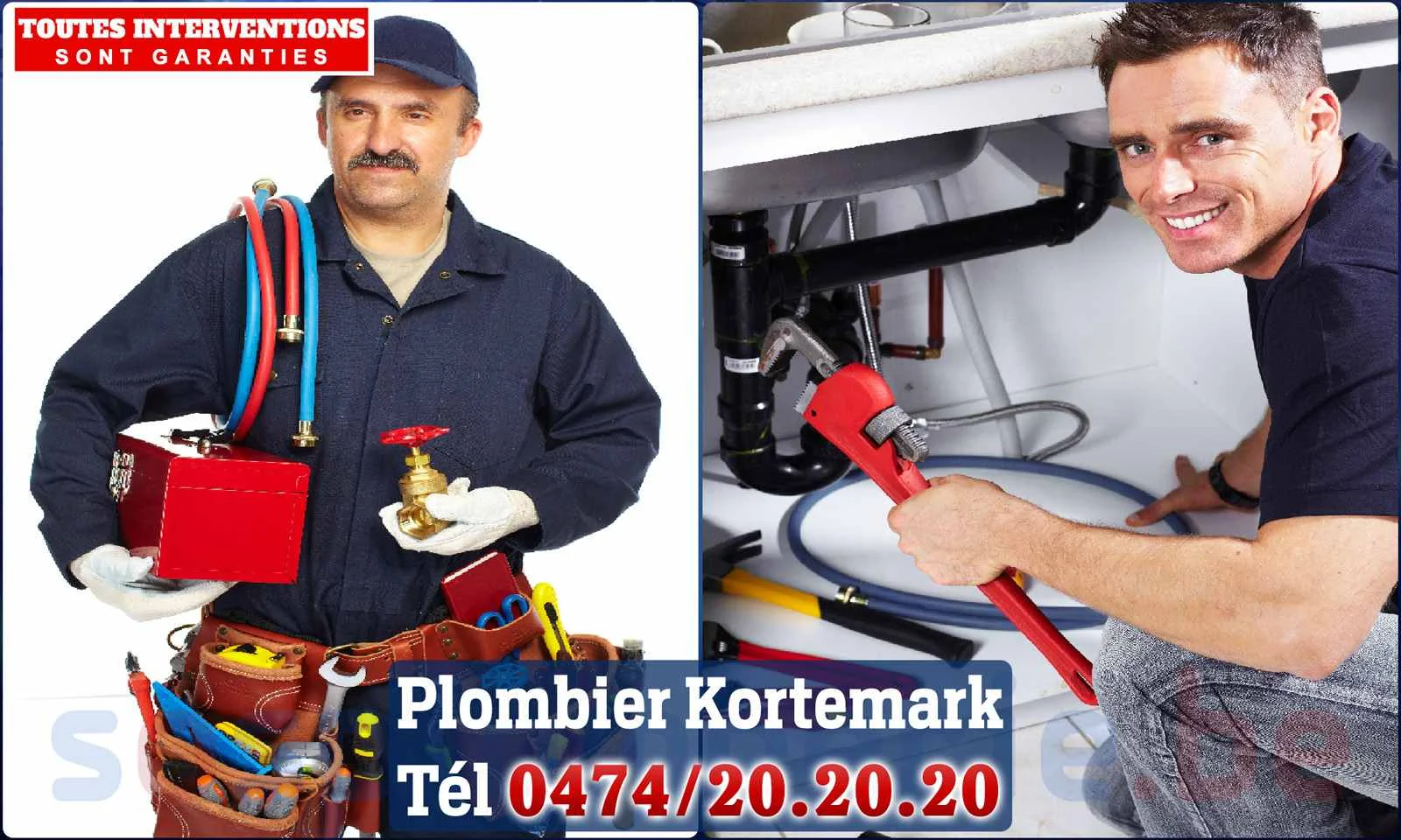 SOS Plomberie - Plombier Kortemark pour installation et réparation