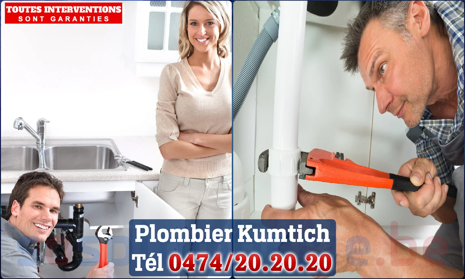 SOS Plomberie - Plombier Kumtich pour installation et
                    réparation