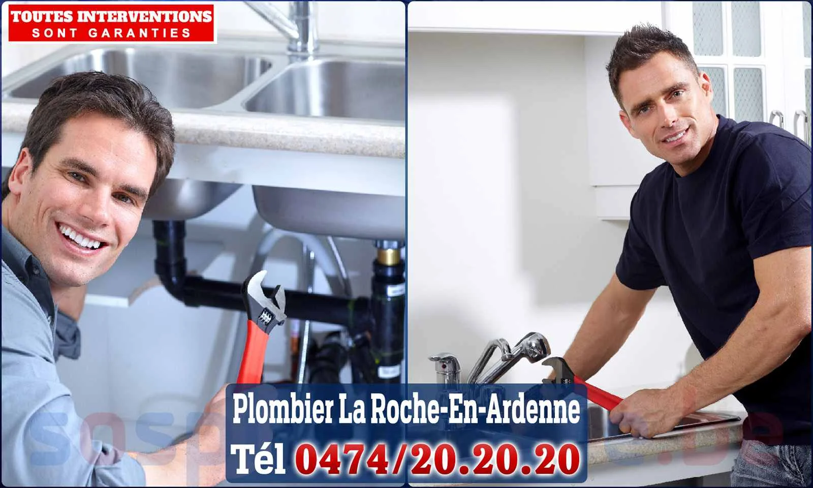 SOS Plomberie - Plombier La Roche-en-Ardenne pour installation et réparation