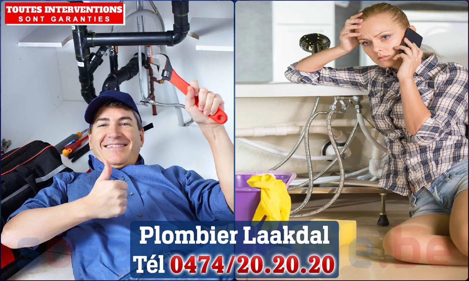 SOS Plomberie - Plombier Laakdal pour installation et réparation
