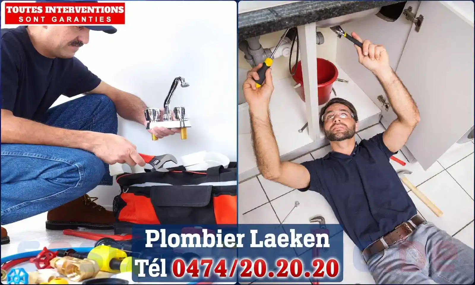 SOS Plomberie - Plombier Laeken pour installation et
                    réparation