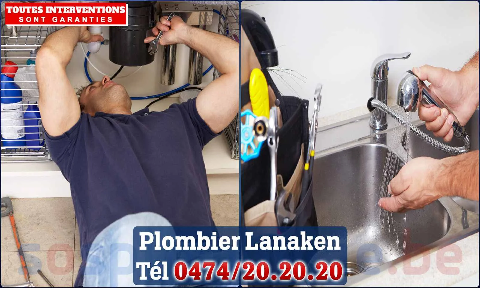 SOS Plomberie - Plombier Lanaken pour installation et réparation