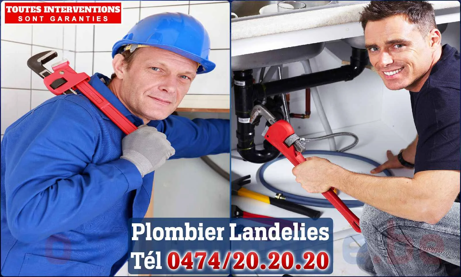 SOS Plomberie - Plombier Landelies pour installation et
                    réparation