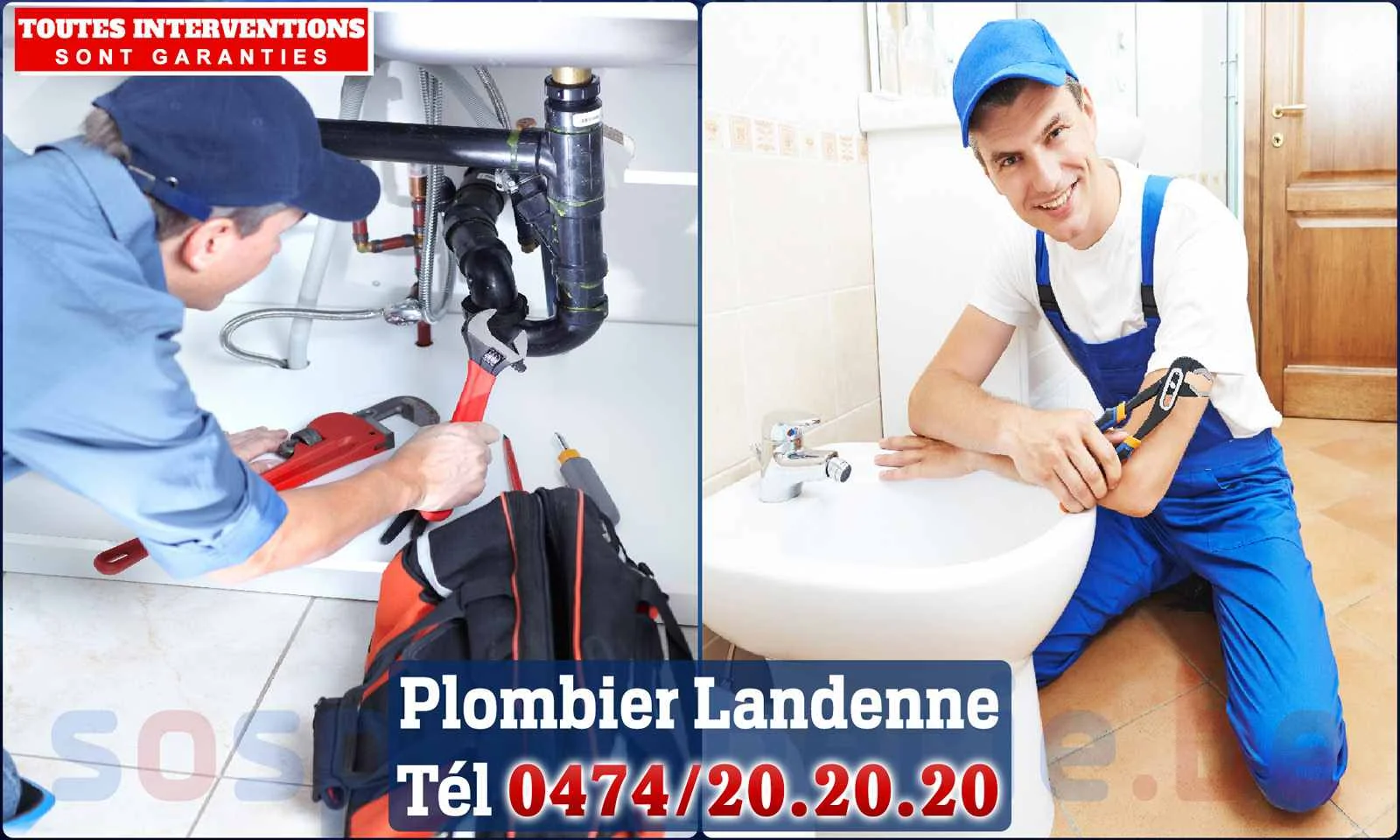 SOS Plomberie - Plombier Landenne pour installation et
                    réparation