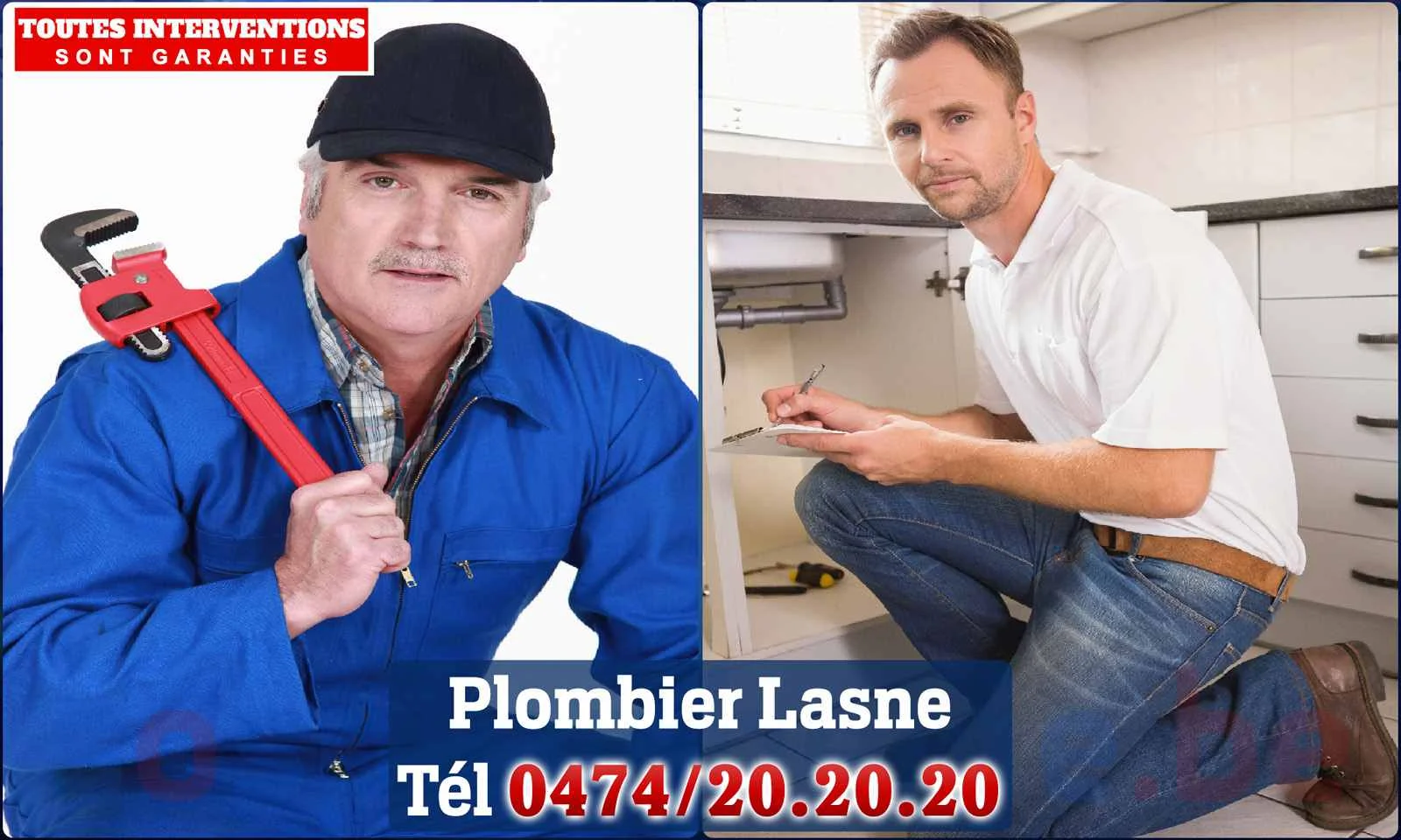 SOS Plomberie - Plombier Lasne pour installation et réparation