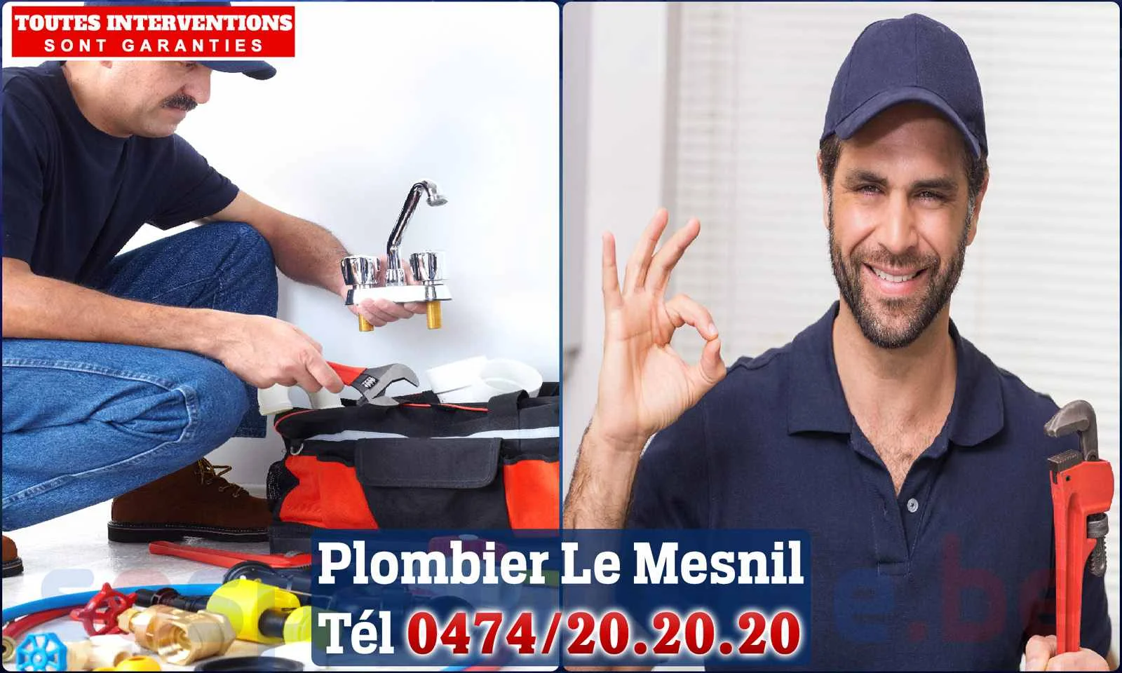 SOS Plomberie - Plombier Le Mesnil pour installation et
                    réparation