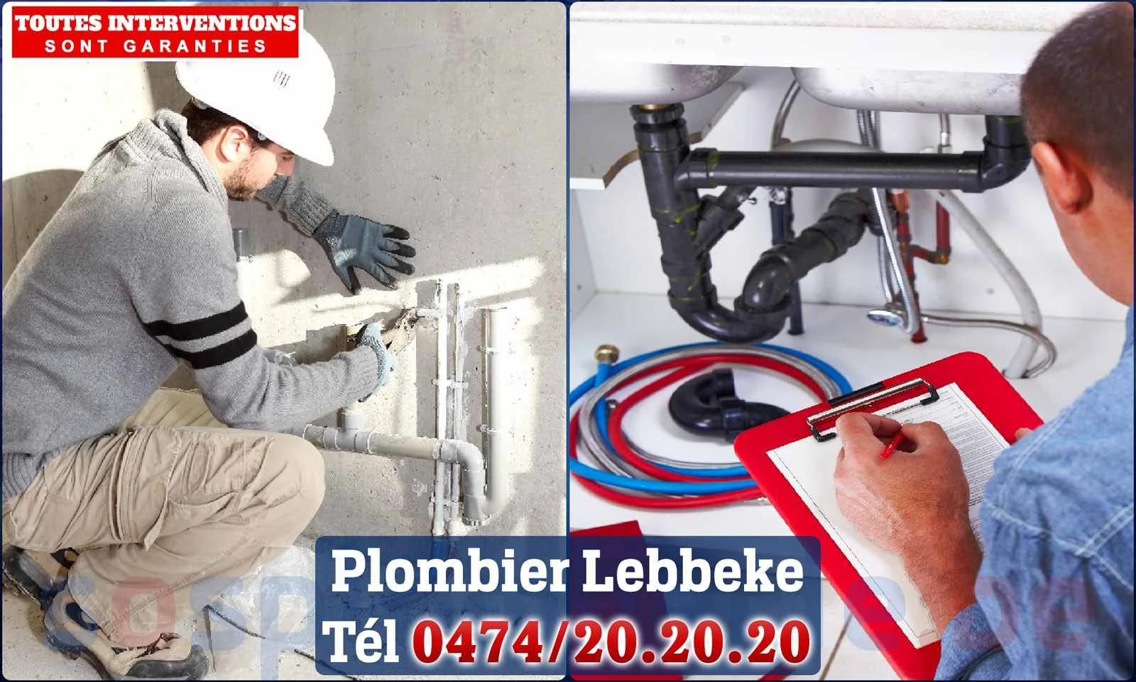 SOS Plomberie - Plombier Lebbeke pour installation et réparation