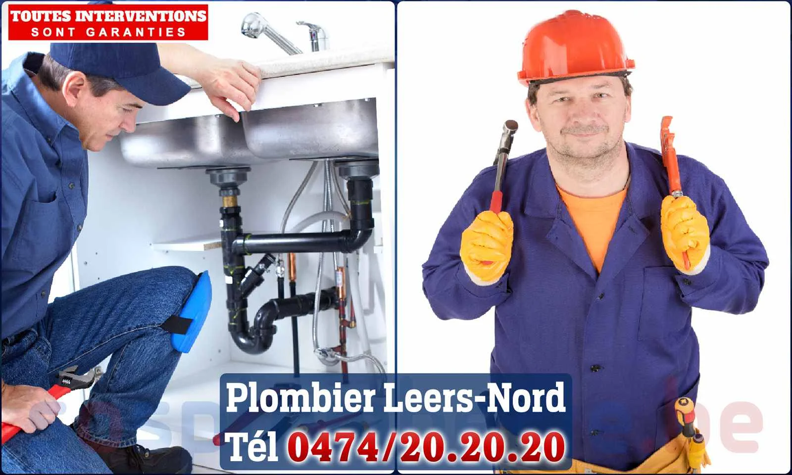 SOS Plomberie - Plombier Leers-Nord pour installation et
                    réparation