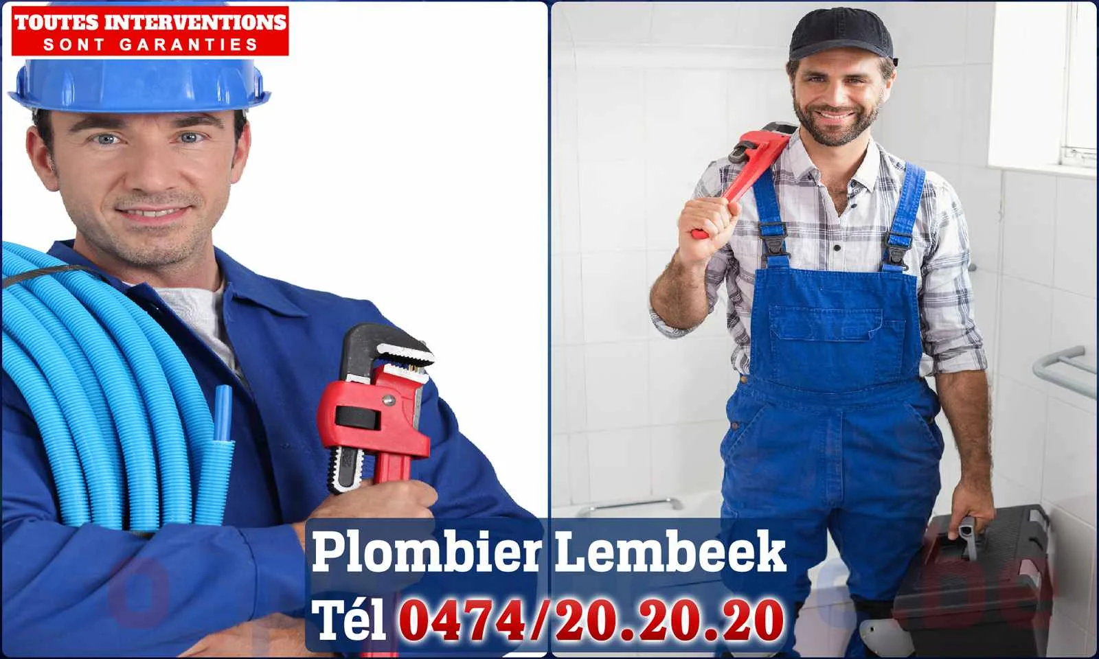 SOS Plomberie - Plombier Lembeek pour installation et
                    réparation