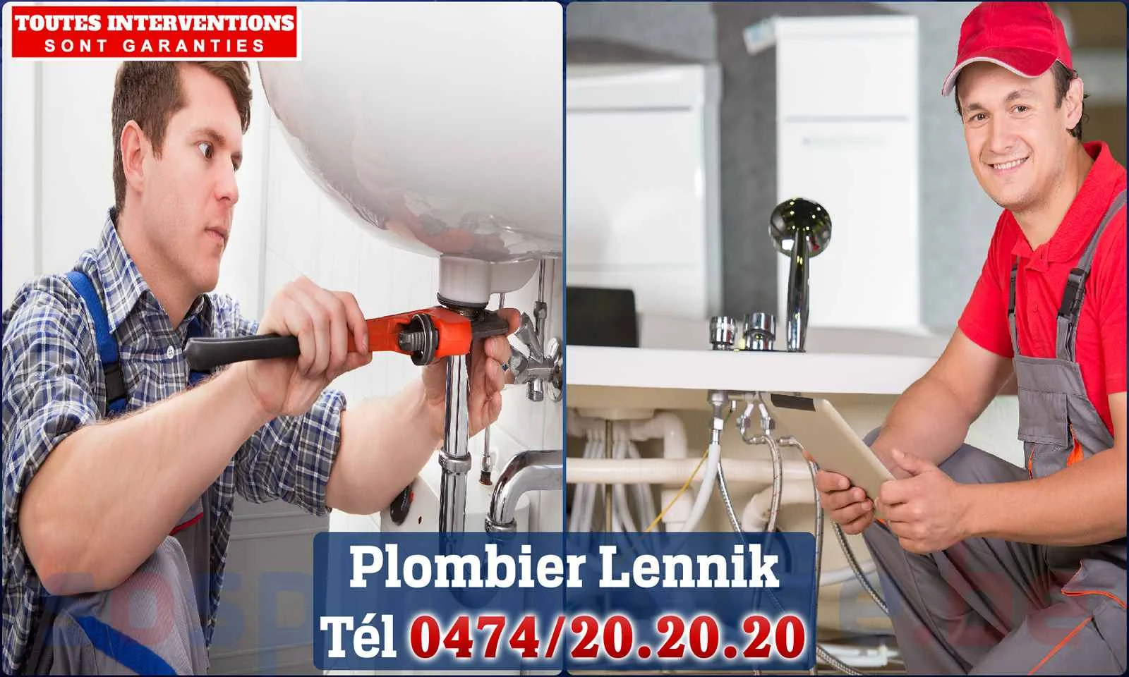 SOS Plomberie - Plombier Lennik pour installation et réparation