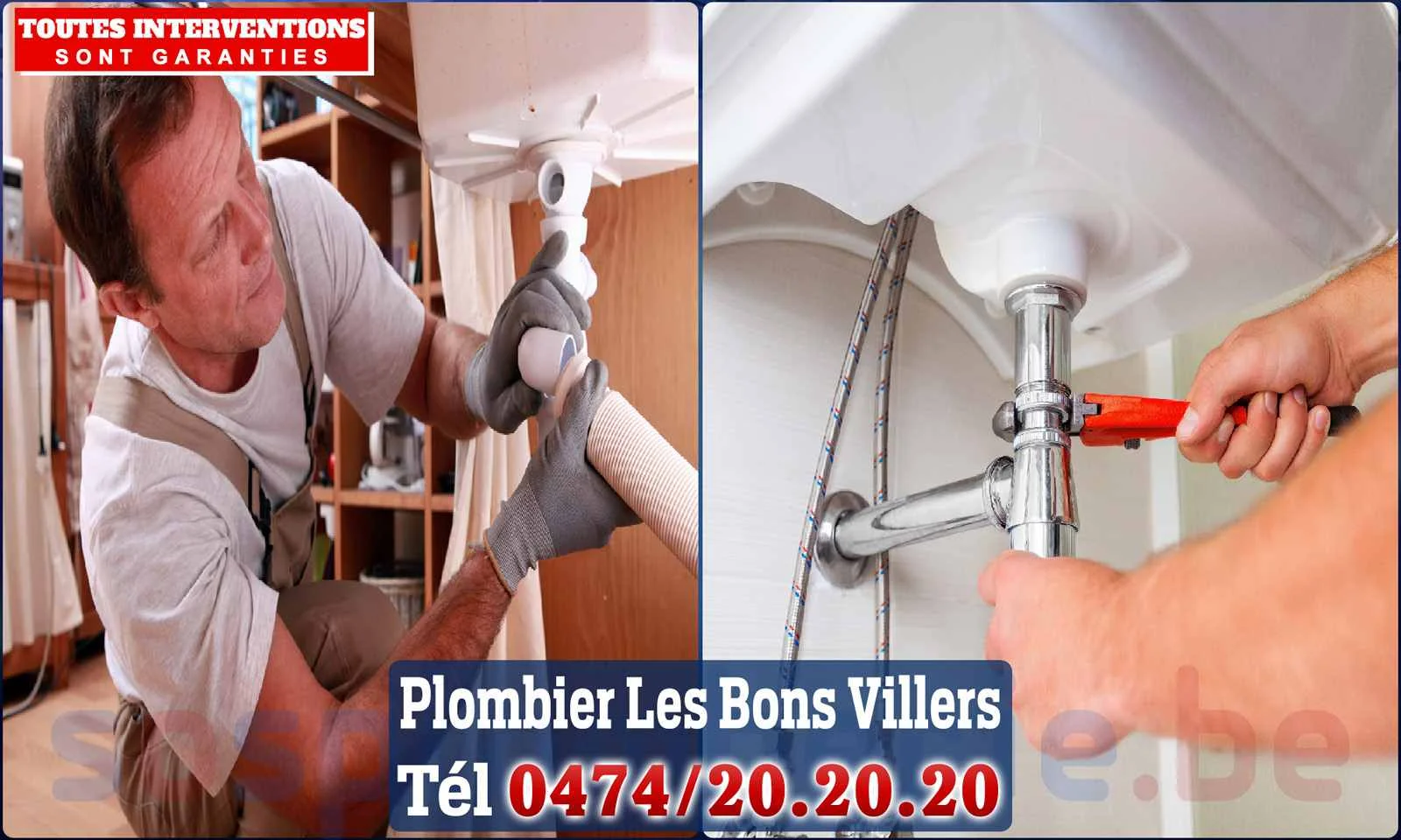 SOS Plomberie - Plombier Les Bons Villers pour installation et réparation