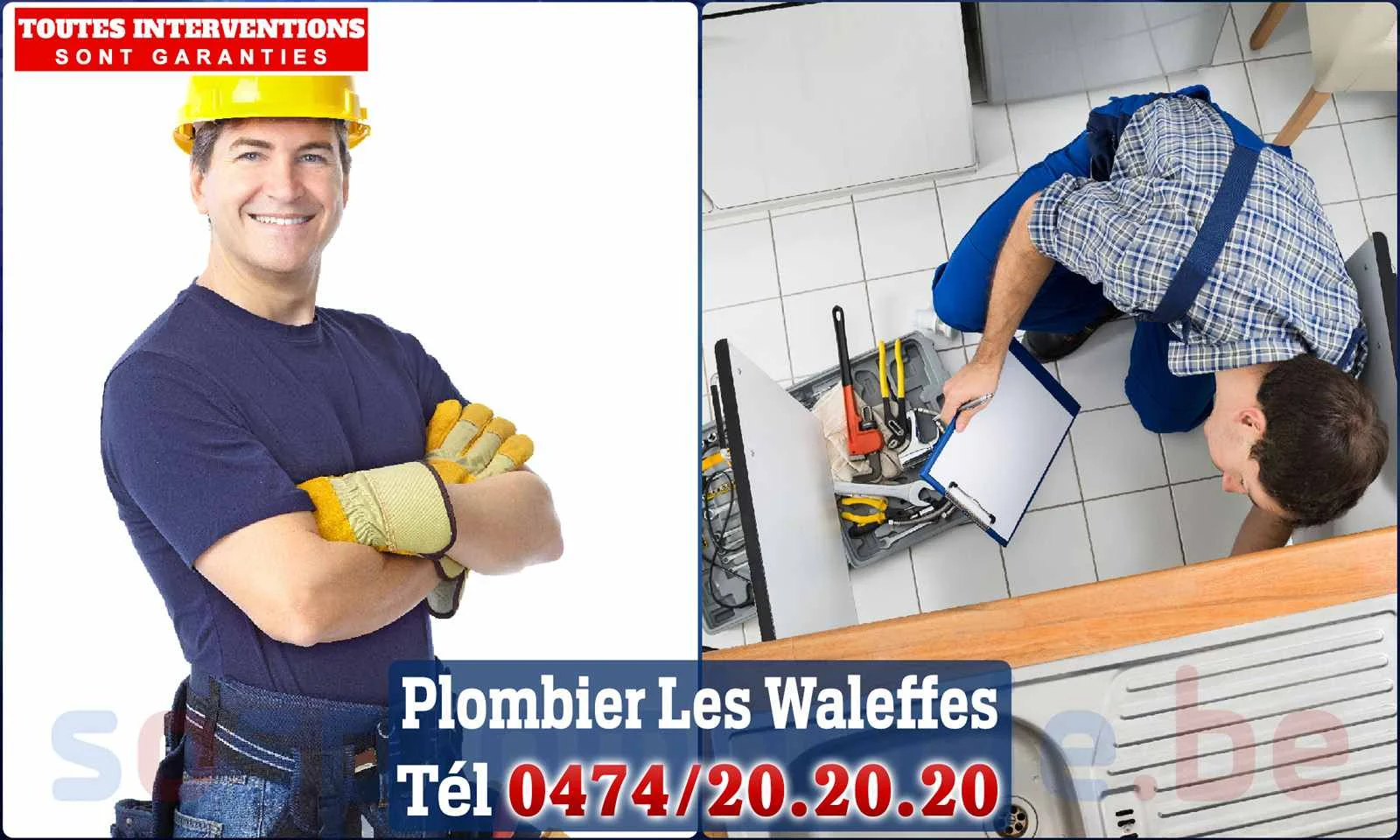SOS Plomberie - Plombier Les Waleffes pour installation et
                    réparation