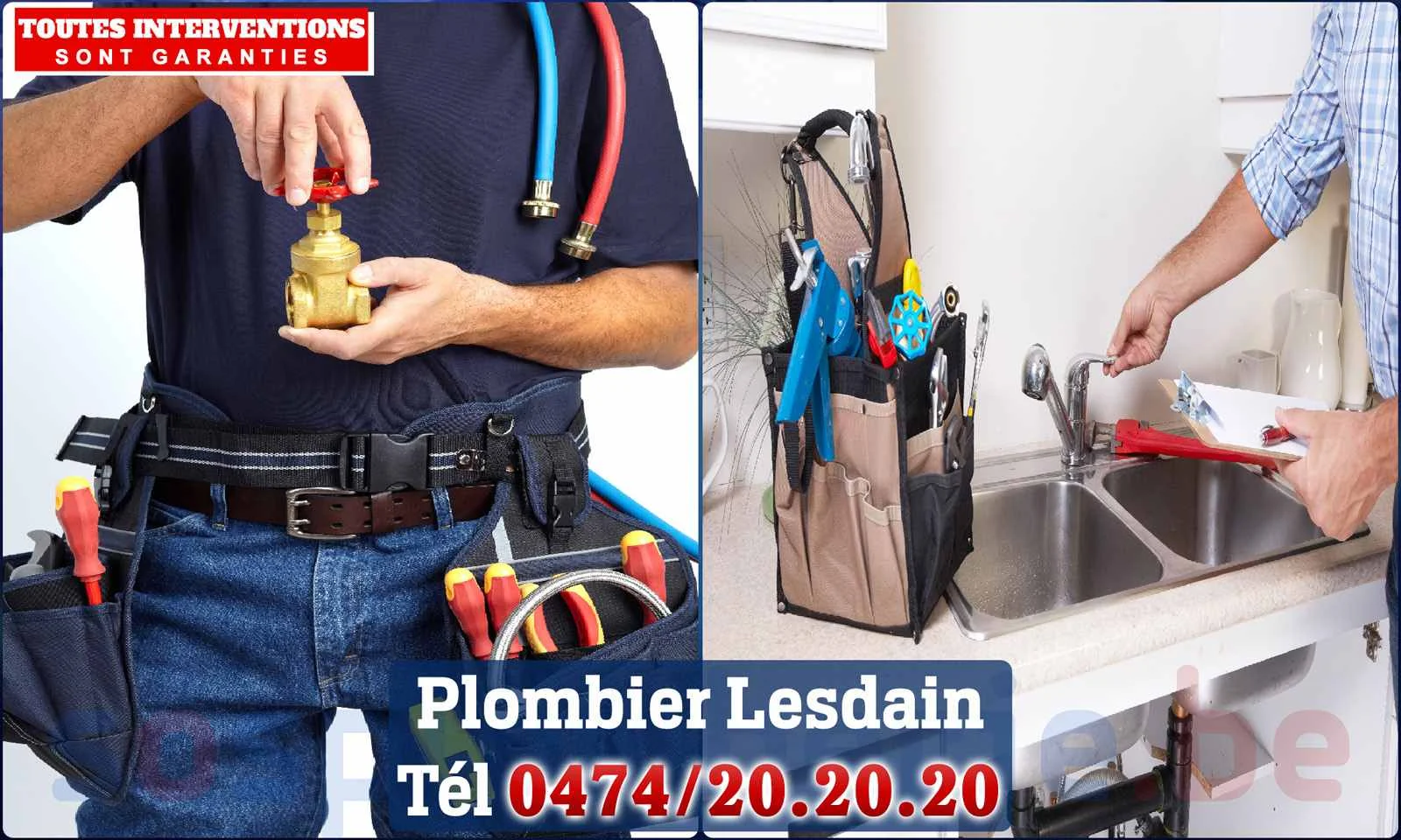 SOS Plomberie - Plombier Lesdain pour installation et
                    réparation