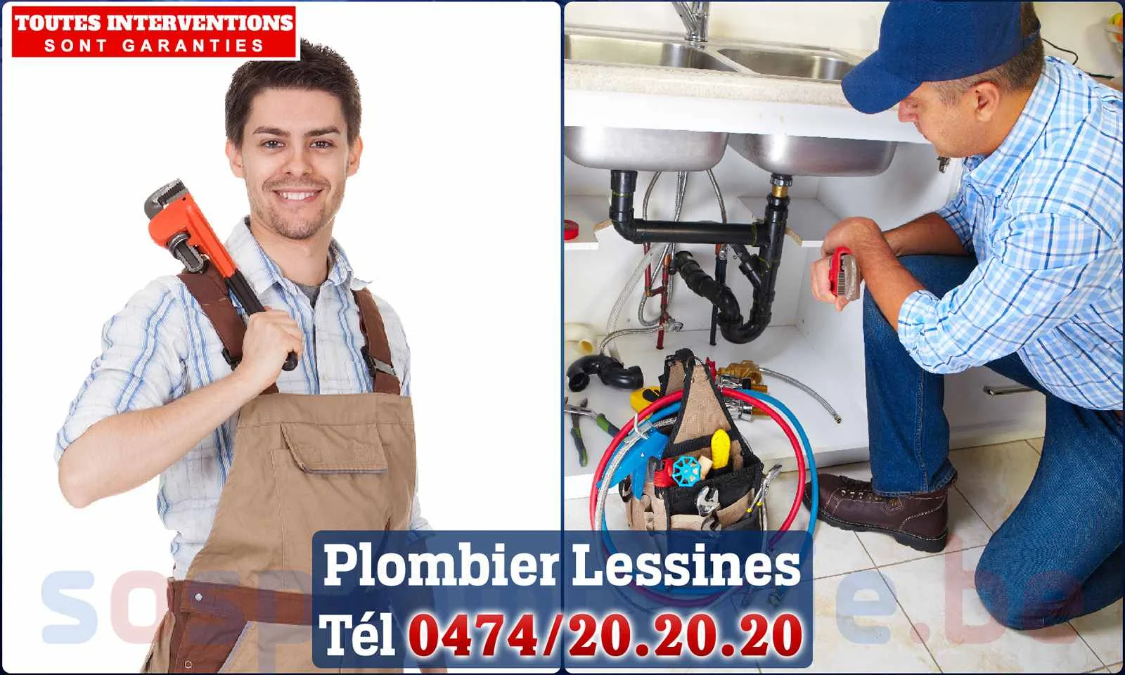 SOS Plomberie - Plombier Lessines pour installation et réparation