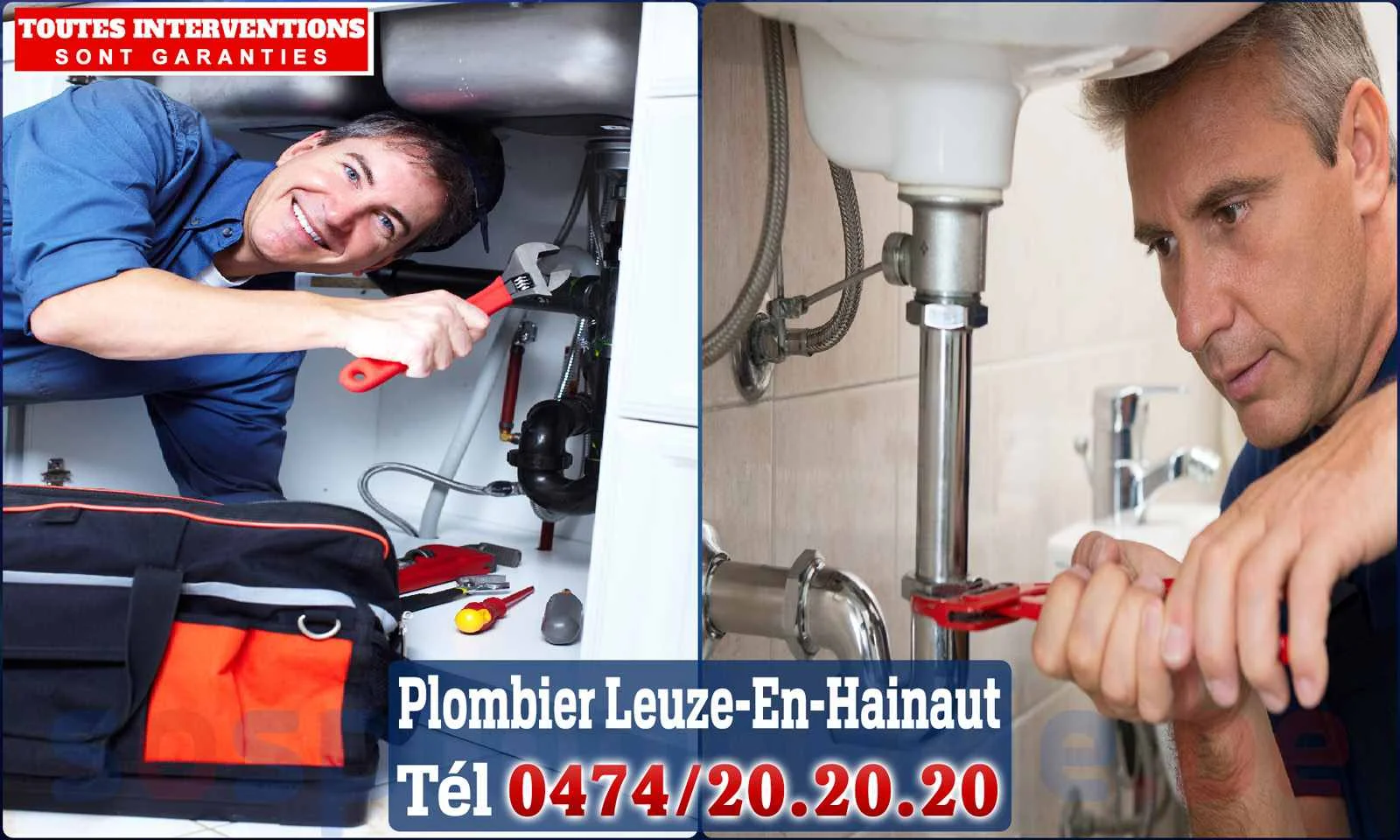 SOS Plomberie - Plombier Leuze-en-Hainaut pour installation et réparation