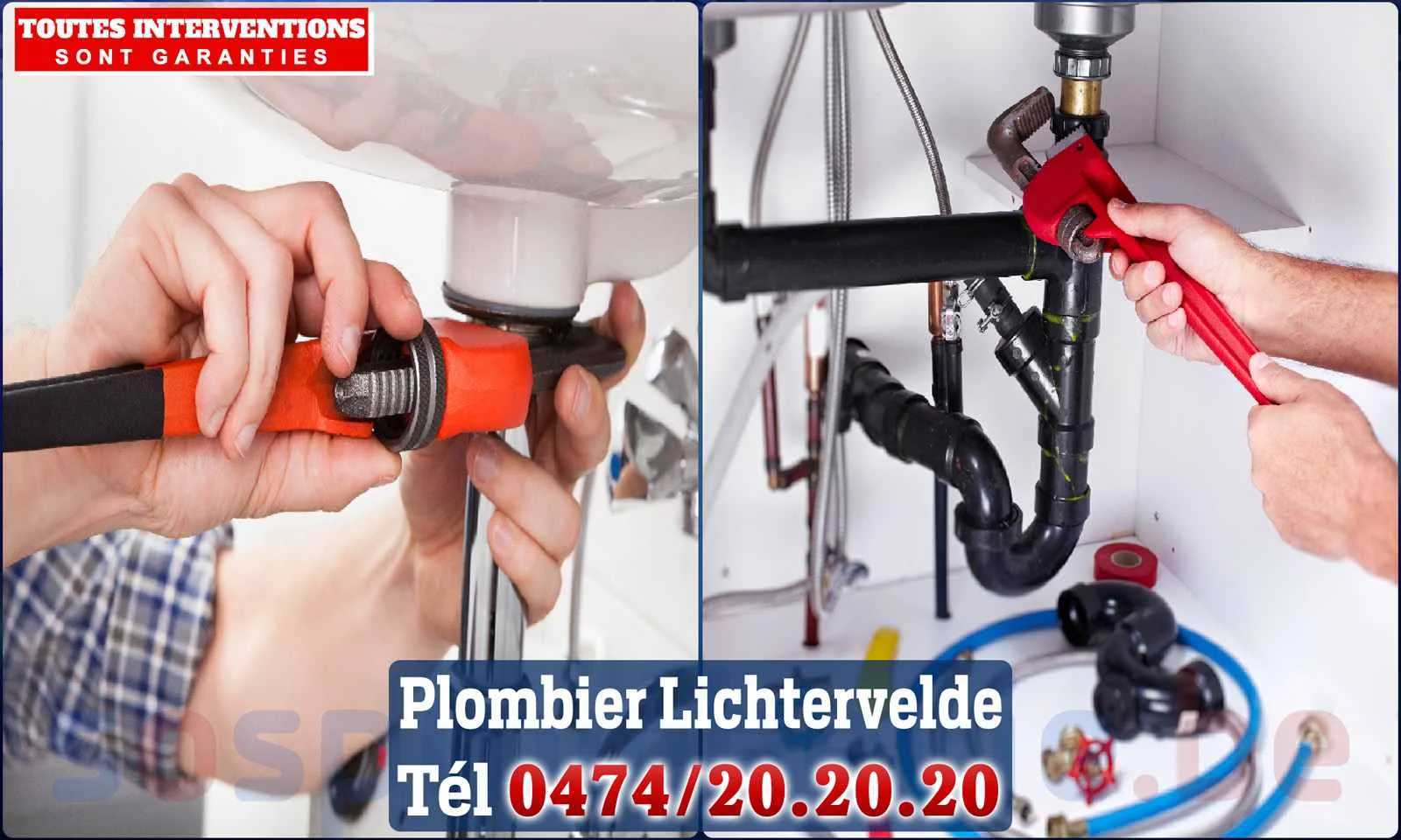 SOS Plomberie - Plombier Lichtervelde pour installation et réparation