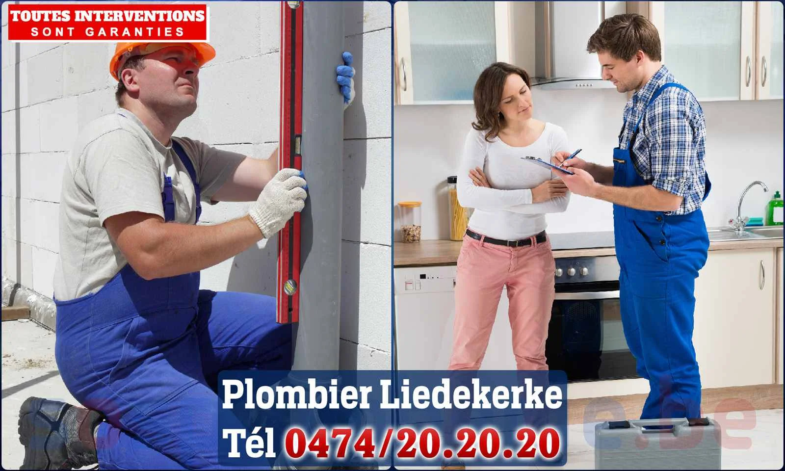 SOS Plomberie - Plombier Liedekerke pour installation et réparation